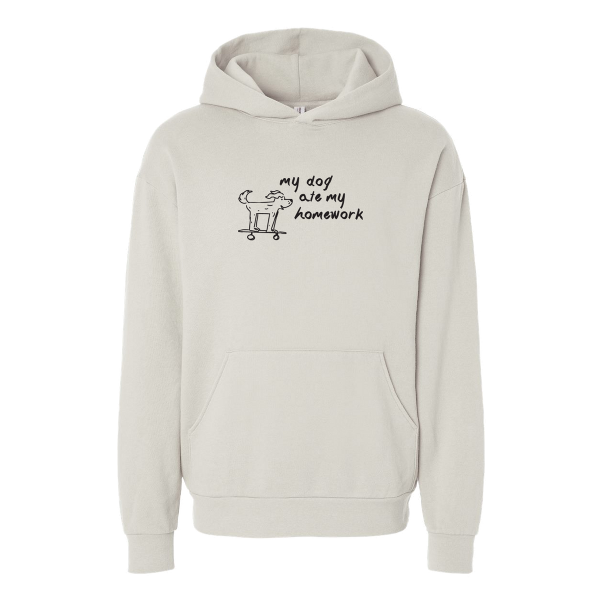 My Dog Ate My Homework Hoodie - ADULT