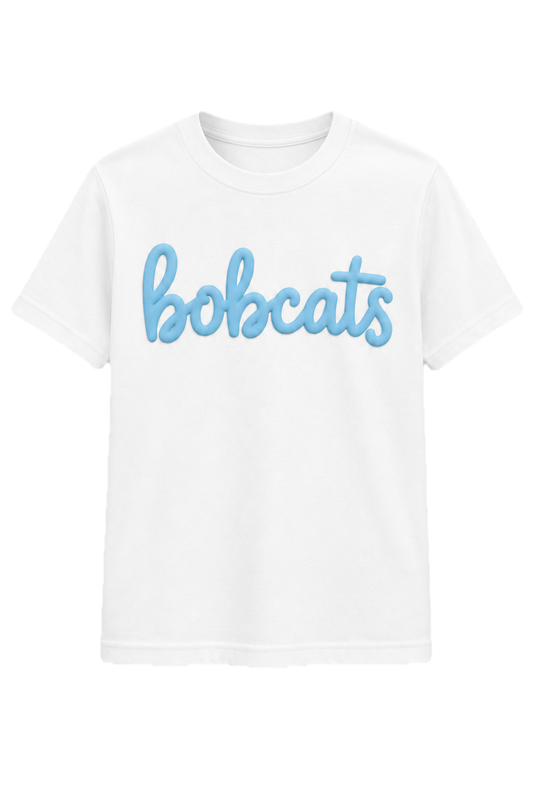 3D Bobcats Tee - Adult