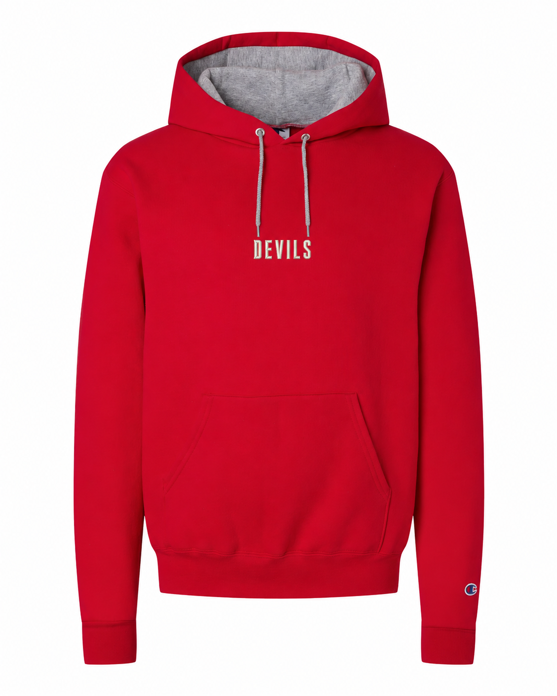 Embroidered Devils Champion Hoodie